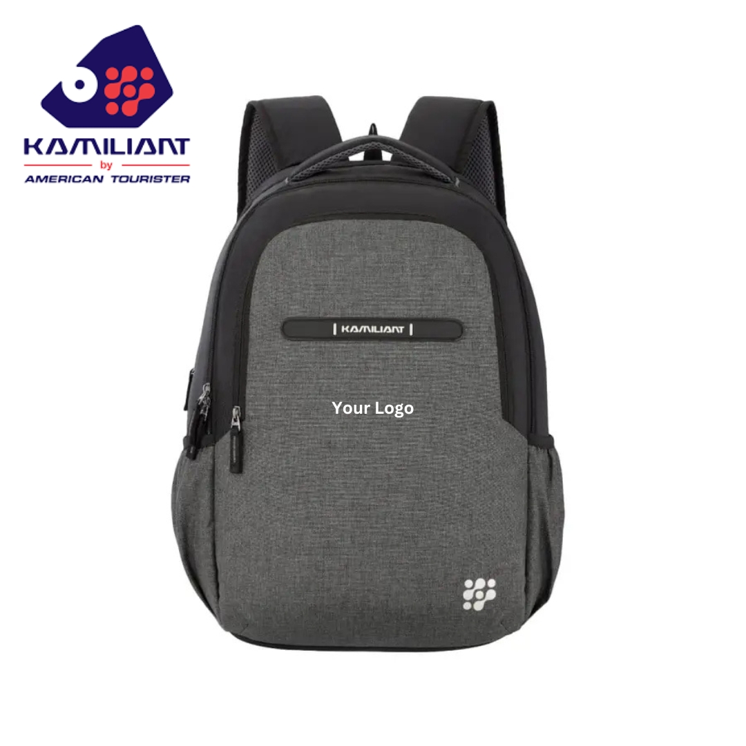 Kamliant Maverick Laptop Backpack | Grey/Black Business | Ant Mascot
